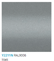 RAL 9006 MATT — Y2211N