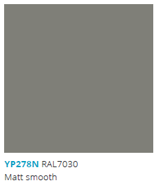 RAL7030 MATT SMOOTH — YP278N