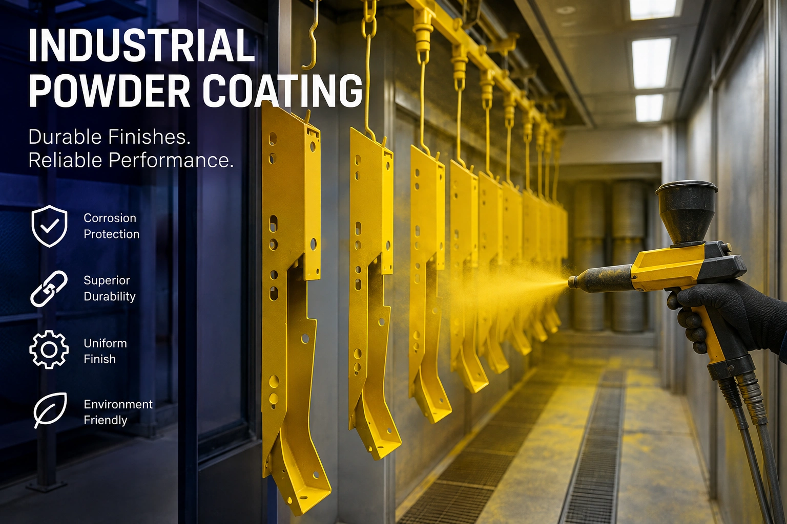 Industrial Powder Coating: Process, Benefits, Applications and What to Look For